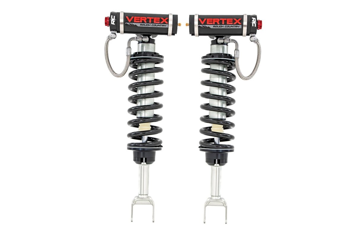 Ram 1500 Coilover Suspension Kit - Front - Rough Country - Vertex 2.5 Adjustable - '19-'24